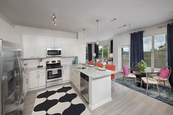City view vinings apartments  luxury kitchen with light cabinetry